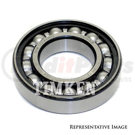 207 by TIMKEN - Conrad Deep Groove Single Row Radial Ball Bearing