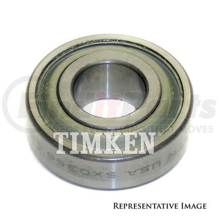 87008 by TIMKEN - Deep Groove Radial Ball Bearing with Wide Inner Ring - Non Loading Groove Type