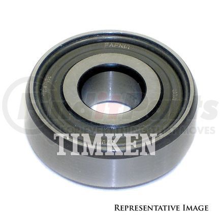 206KPPB5 by TIMKEN - Conrad Deep Groove Single Row Radial Ball Bearing