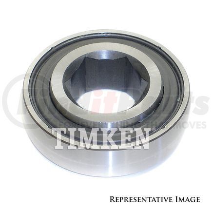 209KRRB2 by TIMKEN - Deep Groove Single Row Radial Ball Bearing, Spherical OD, 2-Seals and Hex Bore