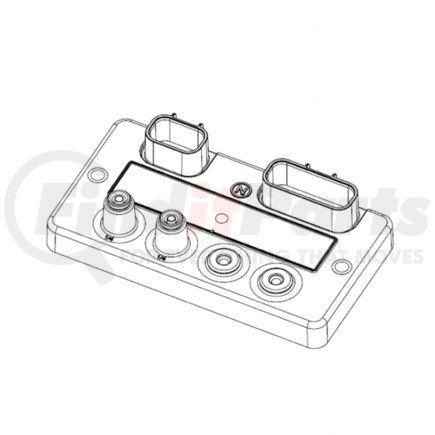 06-94503-254 by WESTERN STAR - Serial Data Gateway Module - Resistive Input Module (RX), 4P