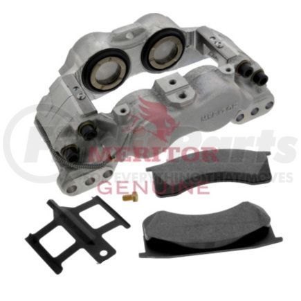 60450504001 by MERITOR - Disc Brake Caliper Bolt Kit - 6 Holes, 70 mm. Piston Opposite, Quad Loaded