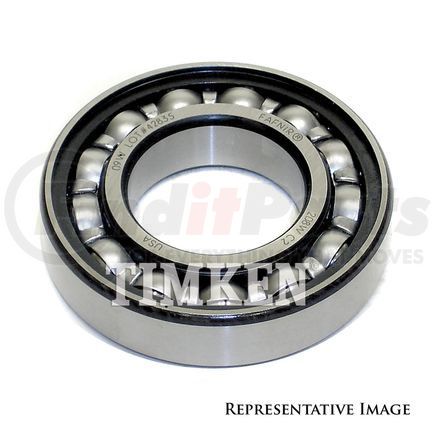 N1211L by TIMKEN - Maximum Capacity Single Row Radial Ball Bearing with Snap Ring