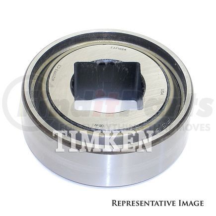 W208PP6 by TIMKEN - Tri-Ply Shrouded Seals, Cylindrical OD, Square Bore, Non-Relubricatable