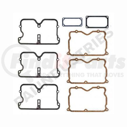 131490 by PAI - Engine Rocker Box Gasket - 5 Hole, for Cummins 855 Series Applications