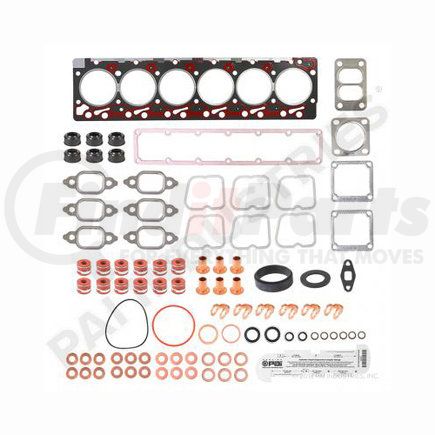 131404 by PAI - Gasket Kit - Upper; 2VH Early Style Cummins 6B Series Application