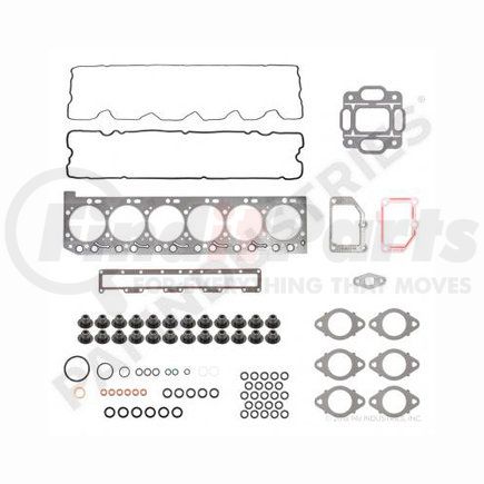 131814 by PAI - Gasket Kit - Upper; Cummins 6C / ISC / ISL Series Application