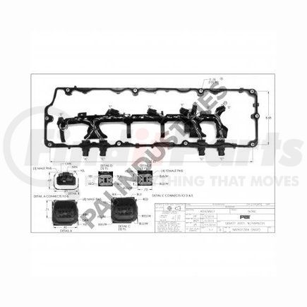 431364 by PAI - Engine Valve Cover Gasket