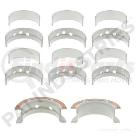 470120 by PAI - Engine Crankshaft Main Bearing Set - Standard; 1993-1999 International DT408/DT466/530/DT466E HEUI/DT530E HEUI Engines