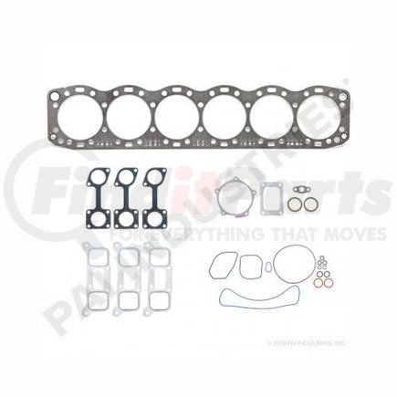 631315 by PAI - Exhaust Gas Recirculation (EGR) Gasket Set - Upper; For 14L, 12.7L Detroit Diesel Series 60 Applications