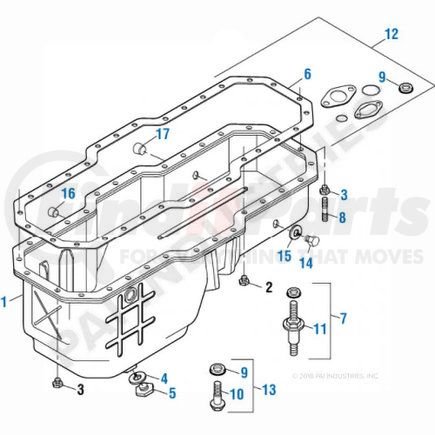 PAI EPP-3559 Engine Oil Drain Plug PLUG