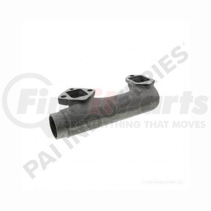 181013 by PAI - Exhaust Manifold - NH220 Log Style Steel 13.375in Length Front Section Cummins 743 Series Engine Application