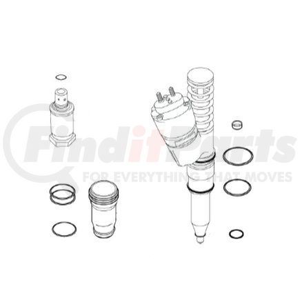 321361 by PAI - Fuel Injector O-Ring - for Caterpillar C15 Acert Application