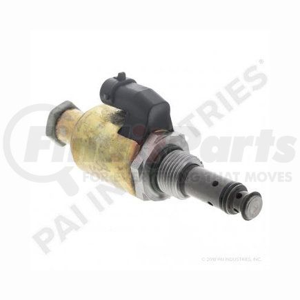 390016 by PAI - Solenoid Pressure Valve - Thread Size: 3/4in-16 Overall Length: 4.44in; Caterpillar 3126 Series