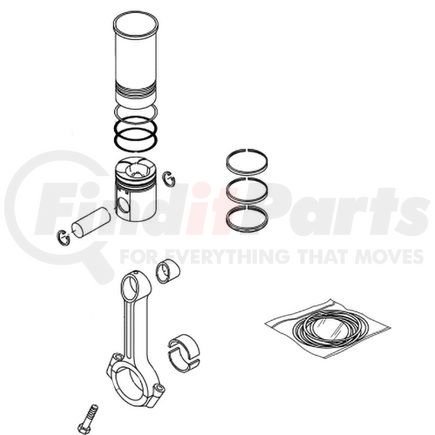 440013 by PAI - Engine Connecting Rod Bolt