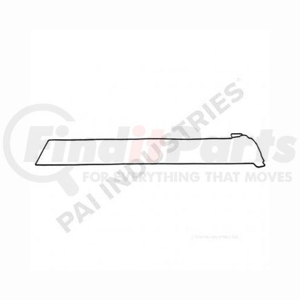 631352 by PAI - Engine Camshaft Housing Gasket - Molded Detroit Diesel DD15 Application