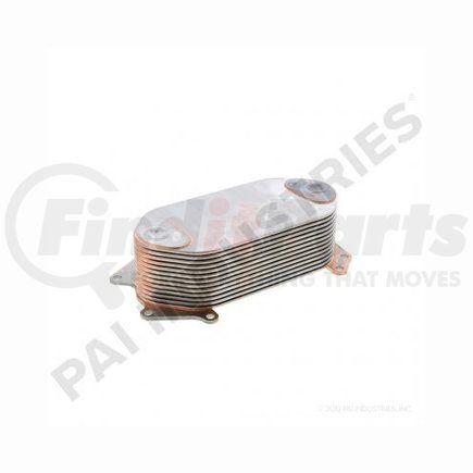 641272 by PAI - Engine Oil Cooler - 13 plates 10.75in x 5.00in Detroit Diesel DD15 Application