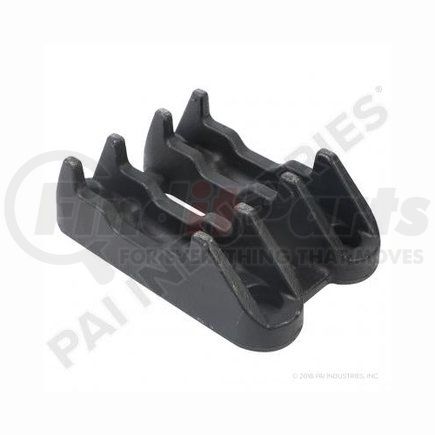 750361 by PAI - Leaf Spring Axle U-Bolt Plate - 0 degrees - 9.5 degrees HAS 400/402/460 Application