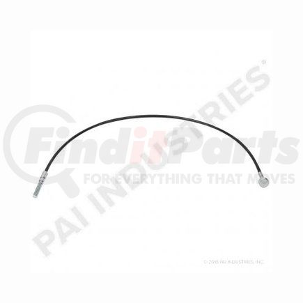 802659 by PAI - Air Brake Air Tank Cable - 2006-2012 Mack CV/CHN Models Application 3/8in-24 Thread