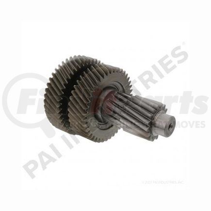 900190 by PAI - Transmission Auxiliary Countershaft - Fuller 43/41/16 Outer Teeth 3/8in-16 Female Thread