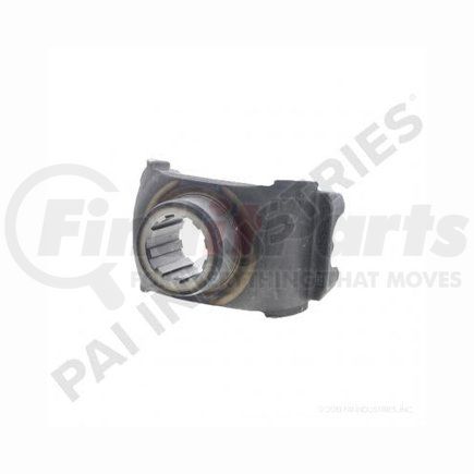 960106 by PAI - Drive Shaft End Yoke - 1810 Series, 2.5 in X 10 Teeth, 3.5 in Hub Diameter, 5.406 in Length, 7.643 in Width