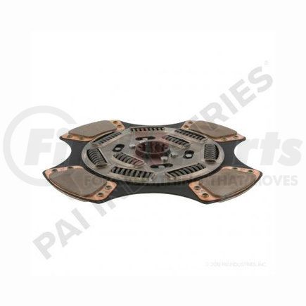 EM96610 by PAI - Transmission Clutch Friction Plate - 15-1/2in Front w/ Ceramic Face, 9 Springs, 4 Pads, 2in x 10 Spline Mack
