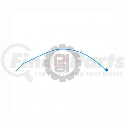 PAI 831048 Cable Tie Cable Tie - .14in Wide x 8in Long x .046in Thick 3.50mm Wide x 203mm Long x 1.18mm Thick, Black