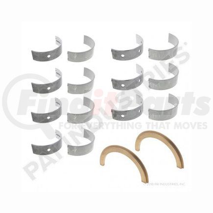 370223HP by PAI - Engine Crankshaft Main Bearing Set - High Performance; Standard Caterpillar Engine 3176/C10/C11/C12/C13 Series