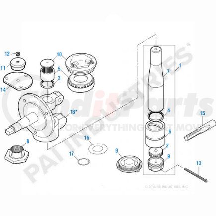 ABG-9880 by PAI - BUSHING