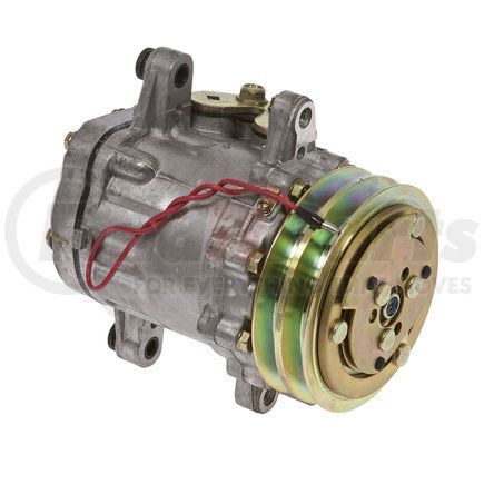 20-10072-AM by OMEGA ENVIRONMENTAL TECHNOLOGIES - A/C Compressor - SD7B10, 7170, R134A, 115mm, 2A, 12V, Ear Mount, PAG 46 Oil