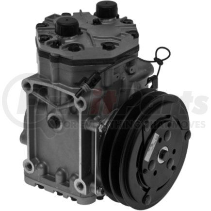 20-21002-AM by OMEGA ENVIRONMENTAL TECHNOLOGIES - A/C Compressor - YORK ET210L, Clutch, 1 Wire, 2 Groove, 6 in., 12V