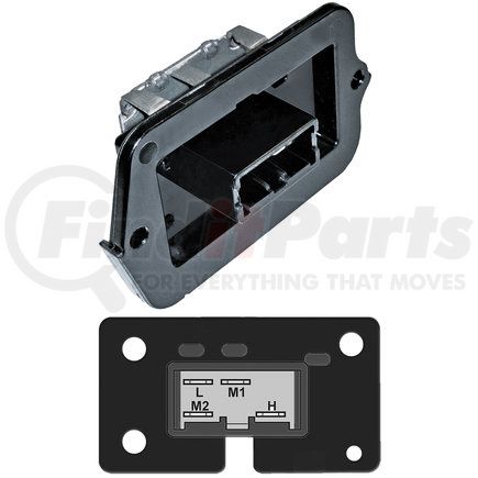 MT1831 by OMEGA ENVIRONMENTAL TECHNOLOGIES - BLOWER RESISTOR