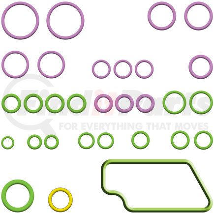 MT2755 by OMEGA ENVIRONMENTAL TECHNOLOGIES - A/C System O-Ring and Gasket Kit