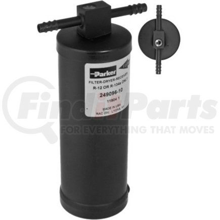 37-10801-3 by OMEGA ENVIRONMENTAL TECHNOLOGIES - A/C Receiver Drier - 2.5 x 8 Barb for R134A R12