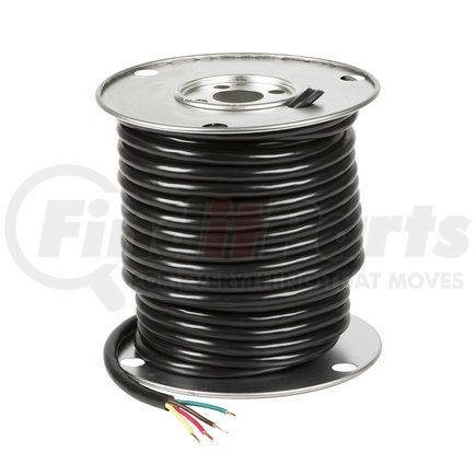 82-5600 by GROTE - Trailer Cable, Pvc, 4 Cond, 14 Ga, 100' Spool