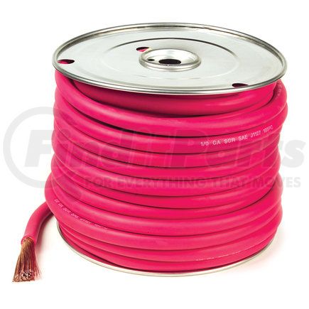 82-6703 by GROTE - Battery Cable, Red, 1/0 Ga, 100' Spool