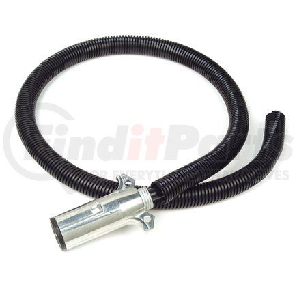 83-8031-3 by GROTE - Nylon Split Flex Tubing, Black, 3/8", 500'