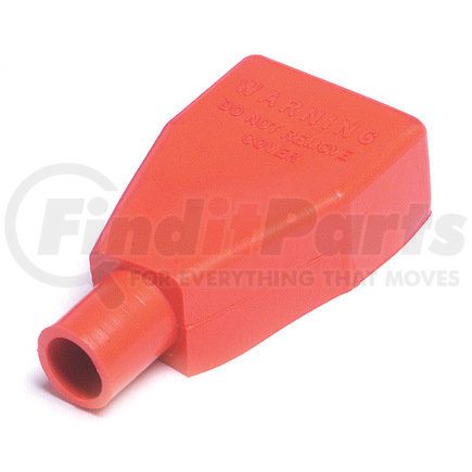 84-9141 by GROTE - Terminal Protector, 1 & 2 Ga, Red, Pk 5