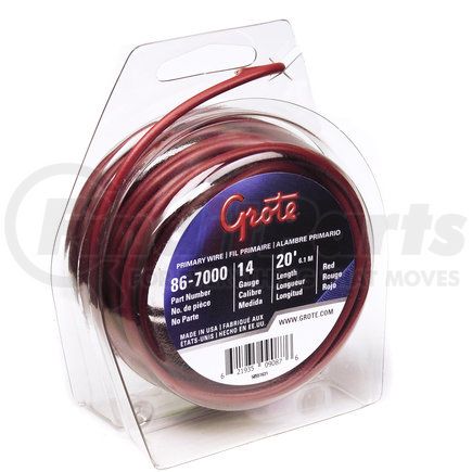86-8000 by GROTE - General-Purpose Thermoplastic Wire - Primary Wire, Clamshell, 16 Gauge