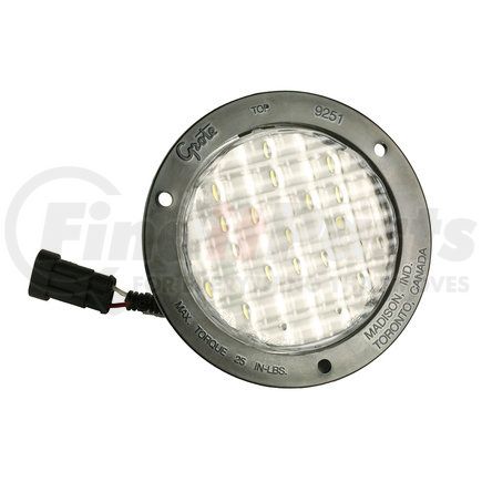 01-6239-74 by GROTE - Back Up Light - 12V, LED, Round, Dual Lamp