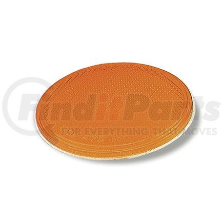 40063 by GROTE - Sealed 3" Round Stick-On Reflector, Amber