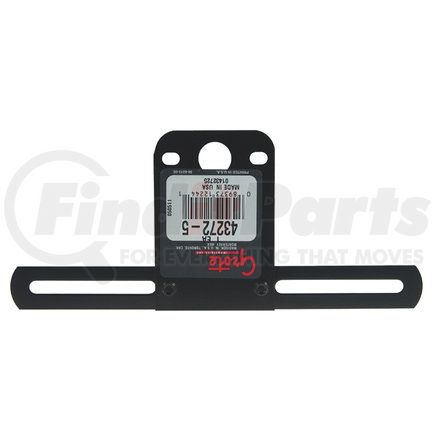43272-5 by GROTE - License Plate Bracket - Black