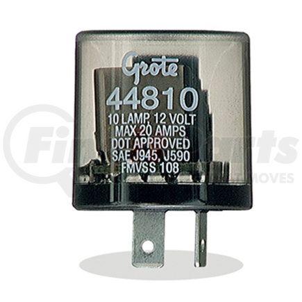 44810-3 by GROTE - FLASHER, 10-LAMP 2 TERMINAL, BULK PACK