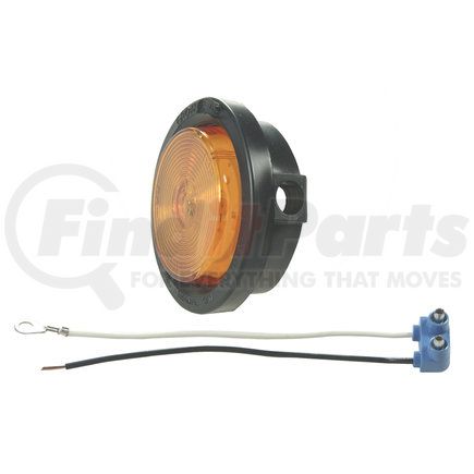 45043 by GROTE - Clearance Marker Light - 2 1/2", Round, Optic Lens, Kit (45813 + 91400 + 67050), 12V