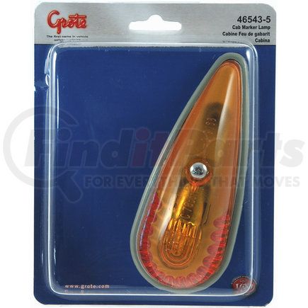 46543-5 by GROTE - Economy Cab Marker Lights, Amber, Retail Pack
