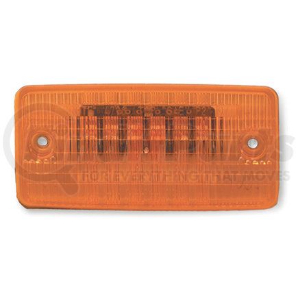 47063 by GROTE - CAB MARKER LAMP, YEL, SUPERNOVALED FLUSH MNT