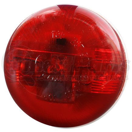 472323 by GROTE - CLR/MARKER LAMP, 2.5", RED, SNOVALED, PC, BULK