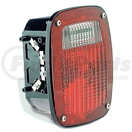 50912 by GROTE - STT LAMP, RED, 3-STUD GMC, TORSION-MNT LH