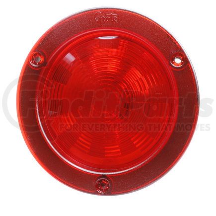 54602 by GROTE - STT, RED, LED, 4", w/ INTEGRAL FLNGE, MALE PIN
