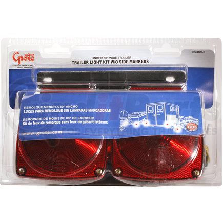 65380-5 by GROTE - US440 SERIES BOAT KIT W/O SIDE MKS RTAIL